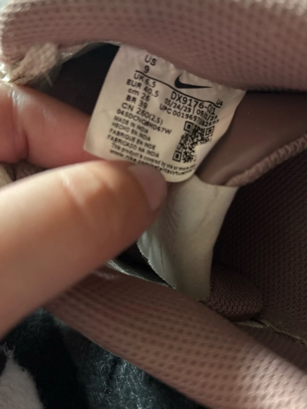 Nike women’s size